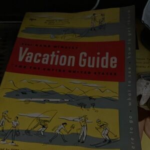 Vintage Vacation Guide Book